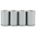 AbilityOne 6135014468310, Alkaline D Batteries, 4/Pack (NSN4468310) View Product Image