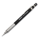 AbilityOne 7520016943027 SKILCRAFT Draft Pro Mechanical Drafting Pencil, 0.7 mm, Black Lead, Black/Silver Barrel, 3/Pack (NSN6943027) View Product Image