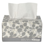 Kleenex Hand Towels, POP-UP Box, Cloth, 1-Ply, 9 x 10.5, Unscented, White, 120/Box (KCC01701) View Product Image