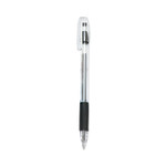 Pilot EasyTouch Ballpoint Pen, Stick, Medium 1 mm, Black Ink, Clear Barrel, Dozen (PIL32010) View Product Image