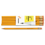 AbilityOne 7510002815234 SKILCRAFT Woodcase Pencil, HB (#2), Black Lead, Yellow Barrel, Dozen View Product Image