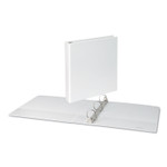 Universal Slant D-Ring View Binder, 3 Rings, 1.5" Capacity, 11 x 8.5, White (UNV20744) View Product Image