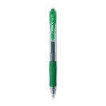 Pilot G2 Premium Gel Pen, Retractable, Fine 0.7 mm, Green Ink, Smoke Barrel, Dozen (PIL31025) View Product Image