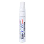 uni-Paint Permanent Marker, Broad Chisel Tip, White