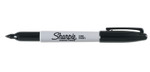 Newell Brands Fine Point Permanent Marker  Black  1 Mm (652-30001) View Product Image