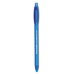 Paper Mate ComfortMate Ultra Ballpoint Pen, Retractable, Fine 0.8 mm, Blue Ink, Blue Barrel, Dozen