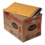 Sealed Air Jiffy Padded Mailer, #6, Paper Padding, Self-Adhesive Closure, 12.5 x 19, Natural Kraft, 50/Carton (SEL64371) View Product Image