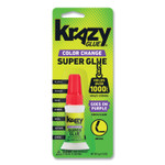 Krazy Glue Color Change Brush On Glue, 0.18 oz, Dries Clear (EPIKG98848R) View Product Image