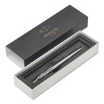 Parker Jotter Ballpoint Pen, Retractable, Fine 0.5 mm, Blue Ink, Stainless Steel Barrel (PAR1953170) View Product Image