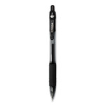 Zebra Z-Grip Ballpoint Pen, Retractable, Medium 0.7 mm, Black Ink, Clear/Black Barrel, 30/Pack