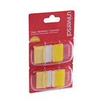 Universal Page Flags, Yellow, 50 Flags/Dispenser, 2 Dispensers/Pack (UNV99006) View Product Image