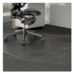Alera Moderate Use Studded Chair Mat for Low Pile Carpet, 46 x 60, Rectangular, Clear (ALEMAT4660CLPR) View Product Image