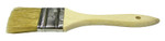 Weiler Chip  Oil Brushes  2 In Wide  1 1/2 In Trim  White China  Wood Handle (804-40181)