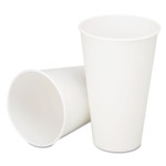 AbilityOne 7530006414592, SKILCRAFT Cold Beverage Cups, 12 oz, Paper, White with Logo, 2,500/Box