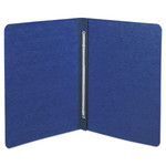 ACCO PRESSTEX Report Cover with Tyvek Reinforced Hinge, Side Bound, Two-Piece Prong Fastener, 3" Capacity, 8.5 x 11, Dark Blue