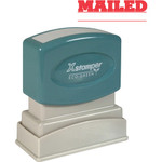 Shachihata Inc "Mailed" Ink Stamp,w/Blank Date Line,1/2"x1-5/8", RD Ink (XST1218) View Product Image