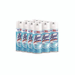 LYSOL Brand Disinfectant Spray, Crisp Linen Scent, 12.5 oz Aerosol Spray, 12/Carton