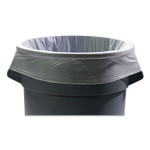 Coastwide Professional AccuFit Linear Low-Density Can Liners, 23 gal, 0.9 mil, 28" x 45", Clear, 25 Bags/Roll, 8 Rolls/Carton (CWZ477573) View Product Image
