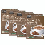 Caf Escapes Cafe Escapes Milk Chocolate Hot Cocoa K-Cups, 96/Carton