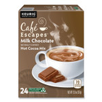 Caf Escapes Cafe Escapes Milk Chocolate Hot Cocoa K-Cups, 24/Box