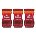 Folgers Instant Coffee Crystals, Classic Roast, 8 oz Jar, Medium
