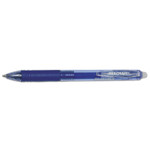 AbilityOne 7520016580691 SKILCRAFT Erasable Re-Write Gel Pen, Retractable, Medium 0.7 mm, Blue Ink, Translucent Blue Barrel, Dozen (NSN6580691) View Product Image