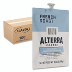 FLAVIA Alterra French Roast Coffee Freshpack, 100/Carton