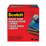 Scotch Book Tape, 3" Core, 3" x 15 yds, Clear (MMM8453) View Product Image