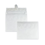 Survivor Lightweight 14 lb Tyvek Open End Expansion Mailers, #15, Square Flap, Redi-Strip Adhesive Closure, 10 x 15, White, 100/Carton