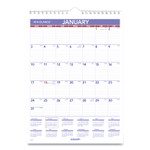 AT-A-GLANCE Monthly Wall Calendar with Ruled Daily Blocks, 8 x 11, White Sheets, 12-Month (Jan to Dec): 2024 View Product Image