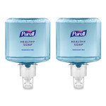 PURELL HEALTHY SOAP Gentle and Free Foam Refill, For ES6 Dispensers, Fragrance-Free, 1,200 mL, 2/Carton