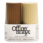 Office Snax Condiment Set, 4 oz Salt, 1.5 oz Pepper, Two-Shaker Set