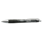 AbilityOne 7520015068500 SKILCRAFT VISTA Gel Pen, Retractable, Medium 0.7 mm, Black Ink, Smoke Barrel, Dozen (NSN5068500) View Product Image