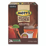 Mott's Hot Apple Cider K-Cup Pods, 1 oz K-Cup Pod, 24/Box