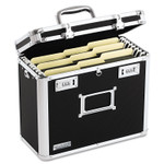 Vaultz Locking File Chest, Letter Files, 13.75" x 7.25" x 12.25", Black (IDEVZ01187) View Product Image