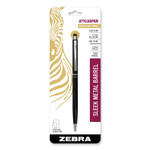 Zebra StylusPen Twist Ballpoint Pen/Stylus, Black (ZEB33111) Product Image 