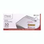 Mead Press-it Seal-it Self-Adhesive Envelope, #10, Commercial Flap, Self-Adhesive Closure, 4.18 x 9.5, White, 50/Box