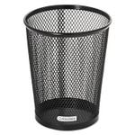Rolodex Nestable Jumbo Wire Mesh Pencil Cup, 4.38" Diameter x 5.4"h, Black (ROL62557) View Product Image