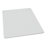 AbilityOne 7220016568330, SKILCRAFT Biobased Chair Mat for Low/Medium Pile Carpet, 60 x 60, No Lip, Clear (NSN6568330) View Product Image