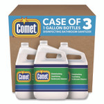 Comet Disinfecting-Sanitizing Bathroom Cleaner, One Gallon Bottle, 3/Carton