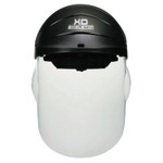 Xo Skelton Ratchet Headgear  Clr Faceshield (135-104)