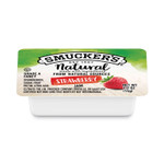 Smucker's Smuckers 1/2 Ounce Natural Jam, 0.5 oz Container, Strawberry, 200/Carton (SMU8201) View Product Image