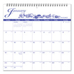 AT-A-GLANCE Illustrators Edition Wall Calendar, Victorian Illustrations Artwork, 12 x 12, White/Blue Sheets, 12-Month (Jan to Dec): 2024 View Product Image