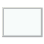 U Brands Melamine Dry Erase Board, 24" x 18" (Actual Size: 23" x 17"), White Surface, Satin Aluminum Frame
