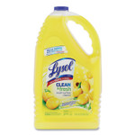 LYSOL Brand Clean and Fresh Multi-Surface Cleaner, Sparkling Lemon and Sunflower Essence, 144 oz Bottle (RAC77617EA) View Product Image