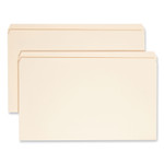 Smead Reinforced Tab Manila File Folders, Straight Tabs, Legal Size, 0.75" Expansion, 11-pt Manila, 100/Box