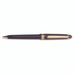 AbilityOne 7520014511065, SKILCRAFT Push Cap Ballpoint Pen, Retractable, Medium 1 mm, Black Ink, Black Barrel, Dozen