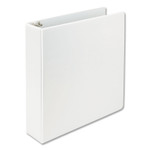 Samsill Earth's Choice Plant-Based D-Ring View Binder, 3 Rings, 2" Capacity, 11 x 8.5, White