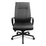 Tempur-Pedic by Raynor Executive Chair, Supports up to 250 lbs, 20.5" to 23.5" Seat Height, Supports up to 250 lbs, Black
