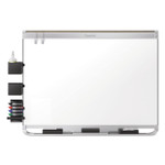 Quartet Prestige 2 DuraMax Magnetic Porcelain, 96" x 48", White Surface, Silver Aluminum/Plastic Frame